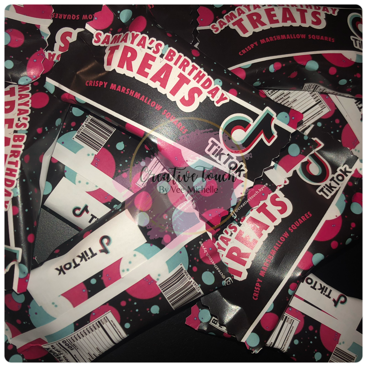 Custom Rice Krispies Treats Wrappers