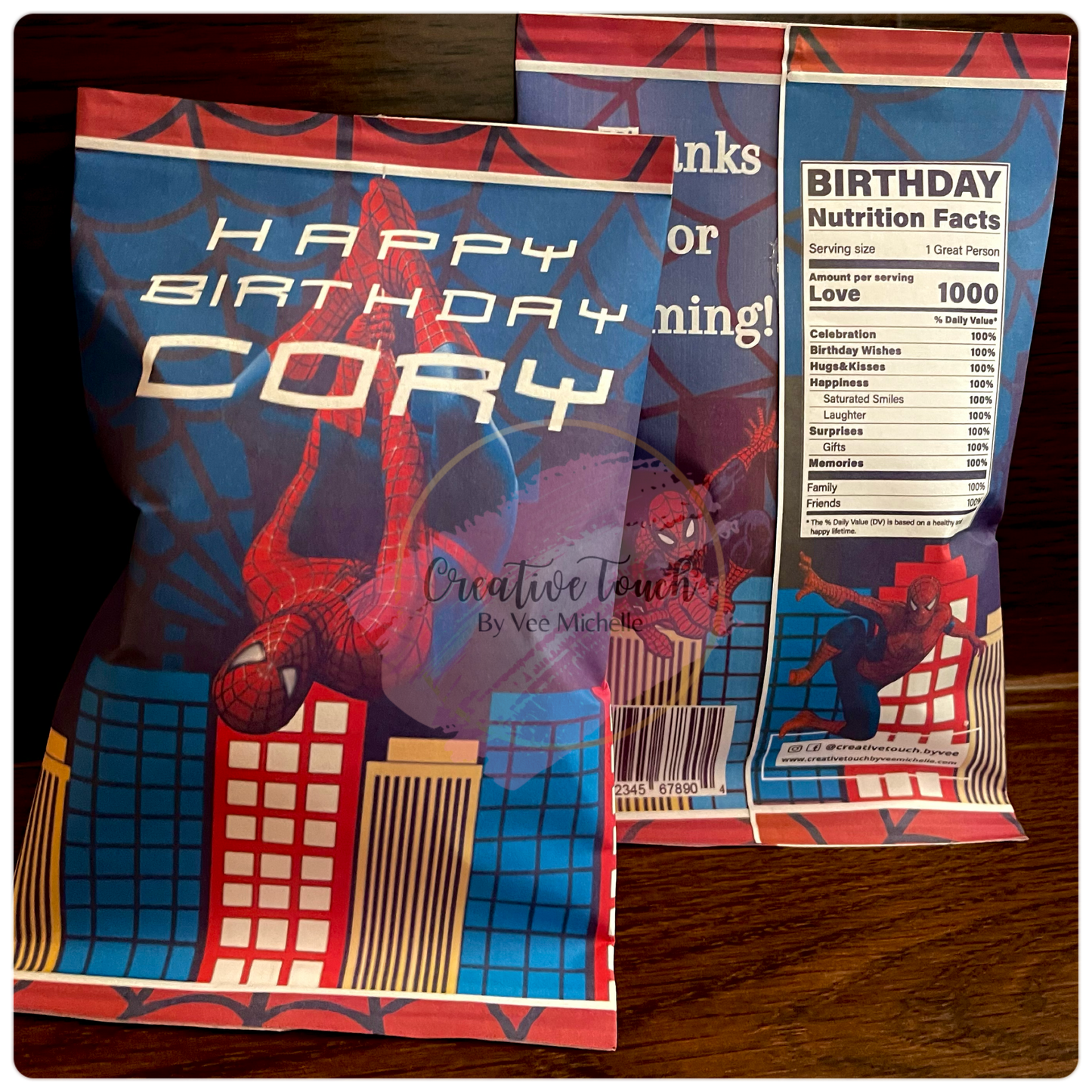 Custom Classic Party Favors **Any Theme or Character**