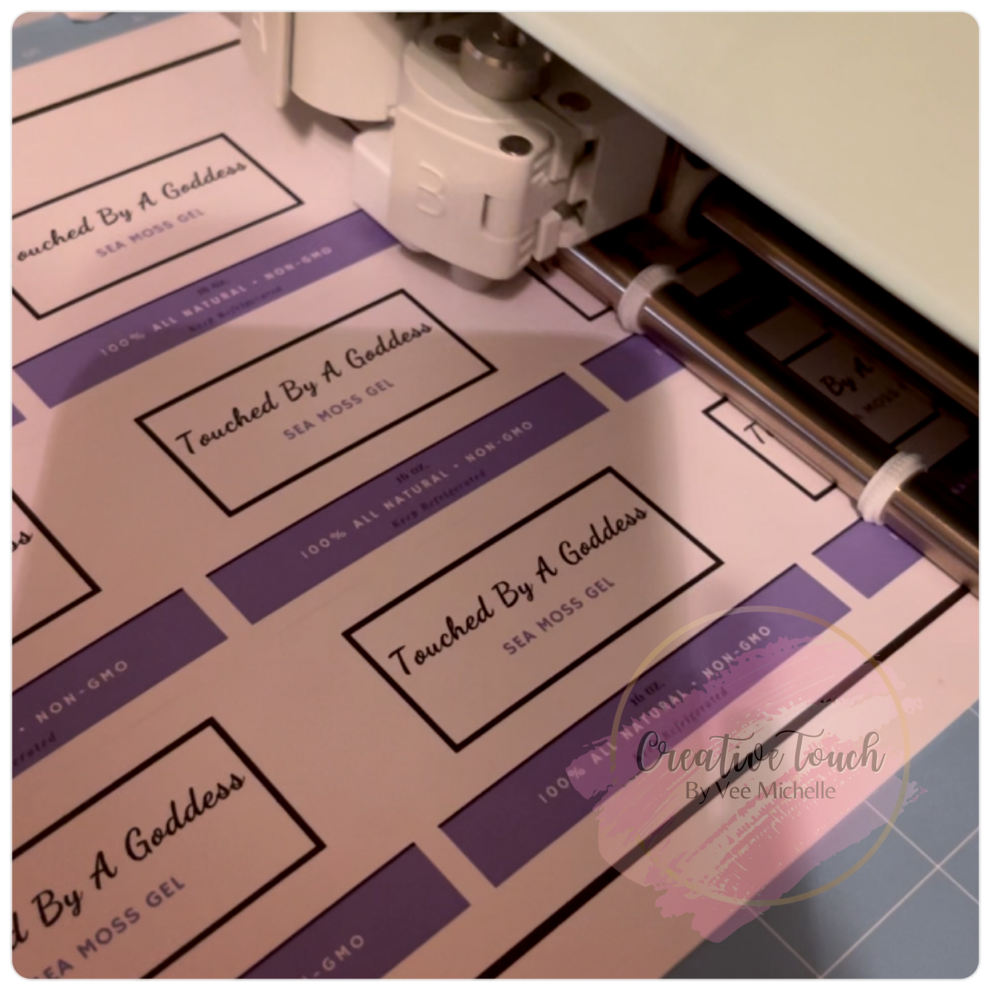 Custom Designed Product Label Stickers
