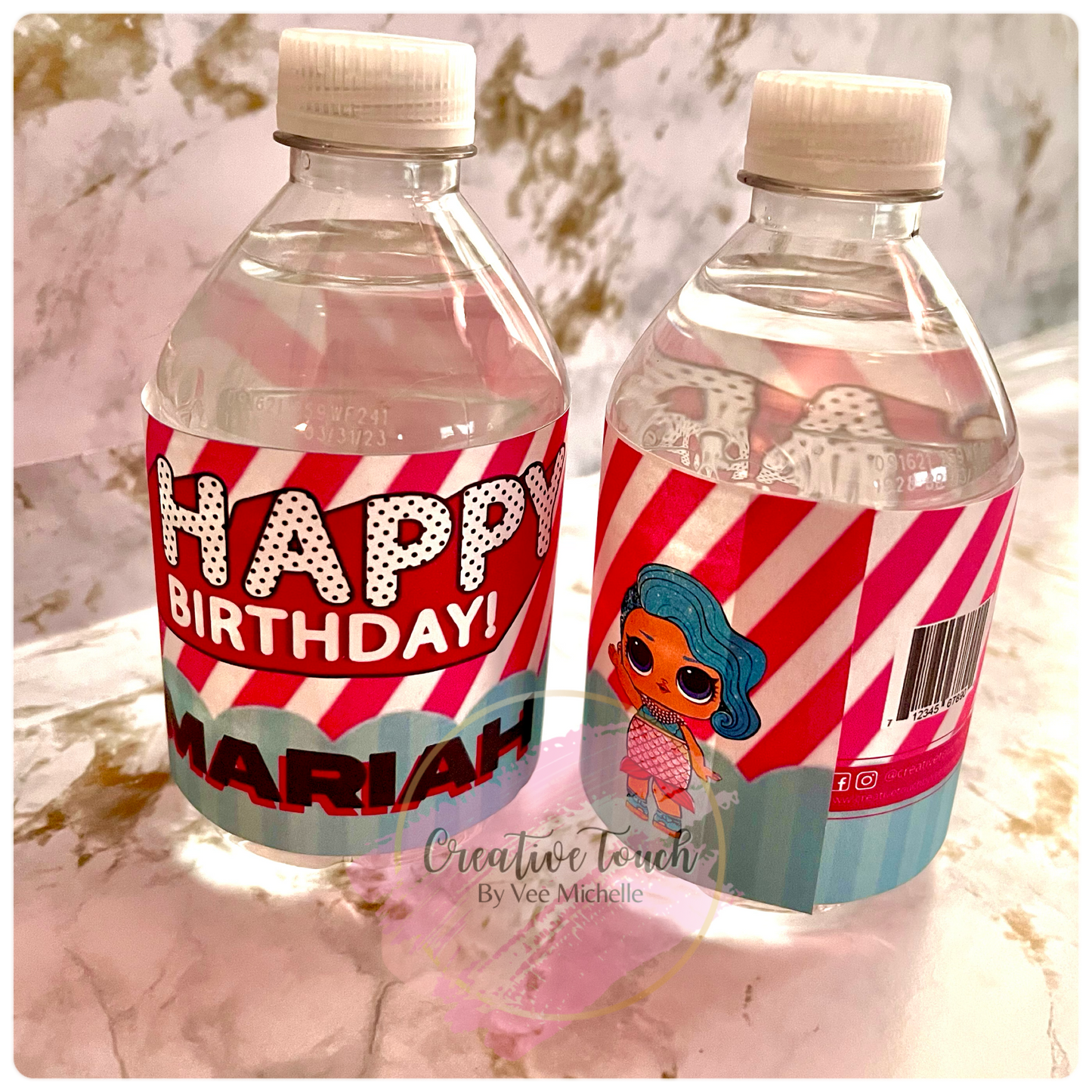 Custom Water Labels