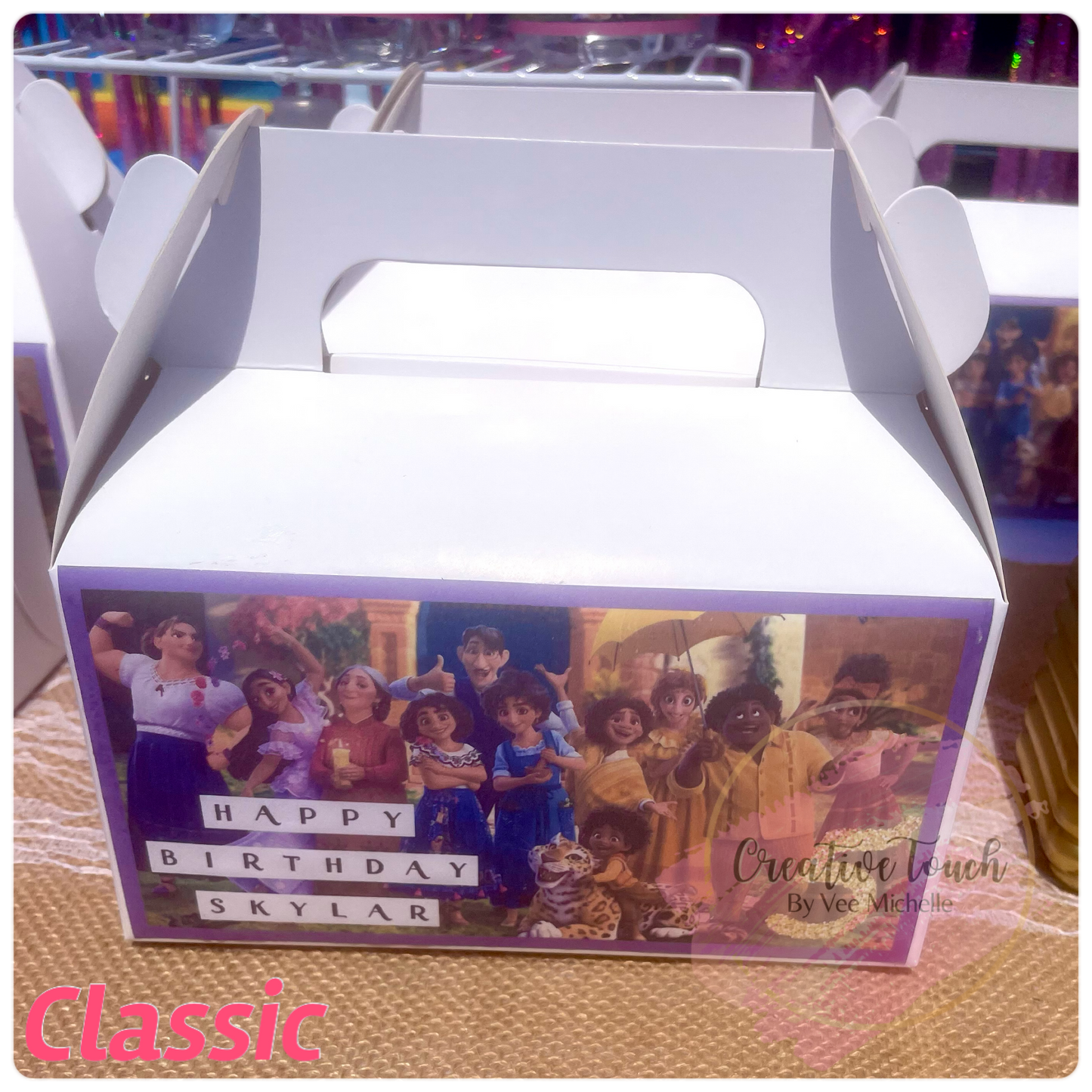 Custom Gable Boxes (Gift/Favor Boxes)