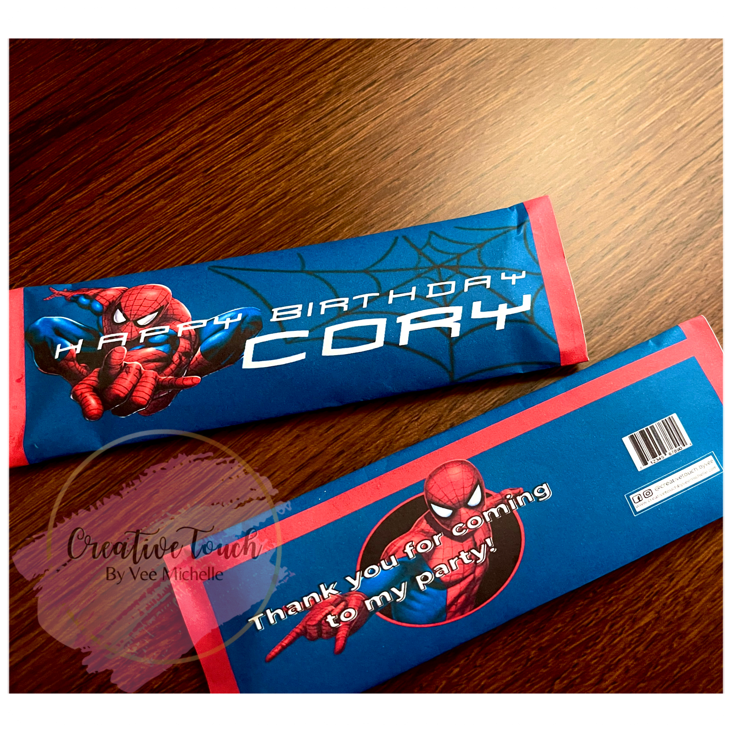 Custom Hershey Candy Bar Wrappers