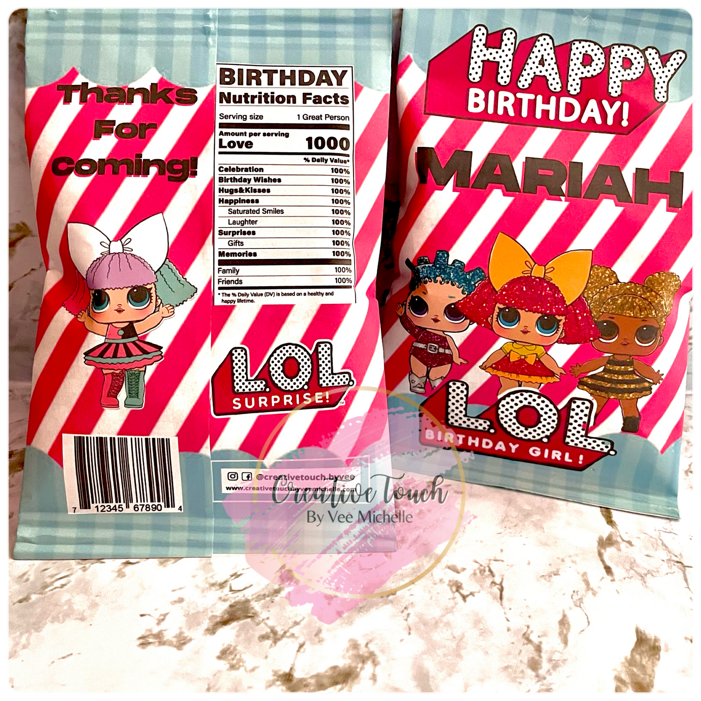 Custom Chip Bags