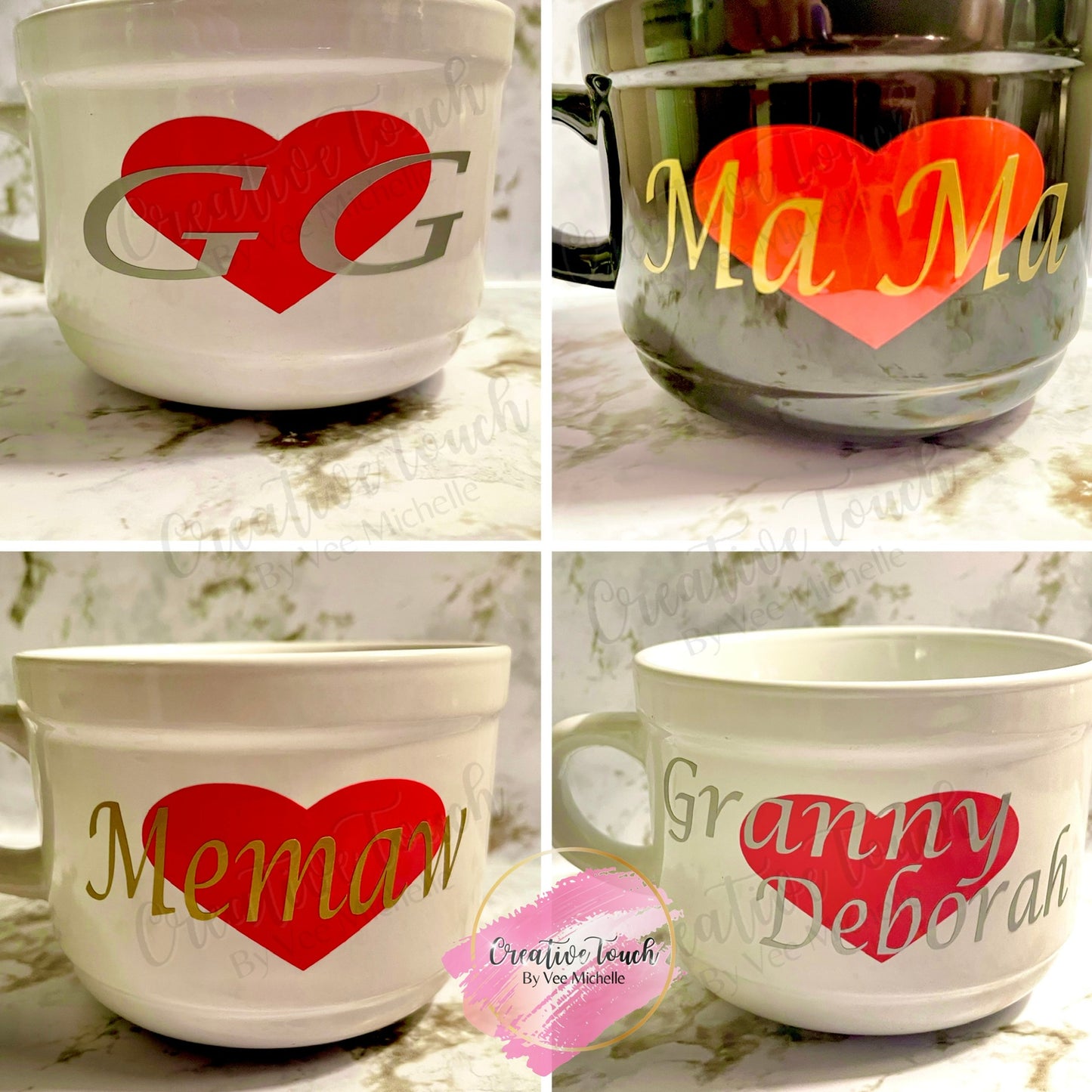Heart Mug w/ Name