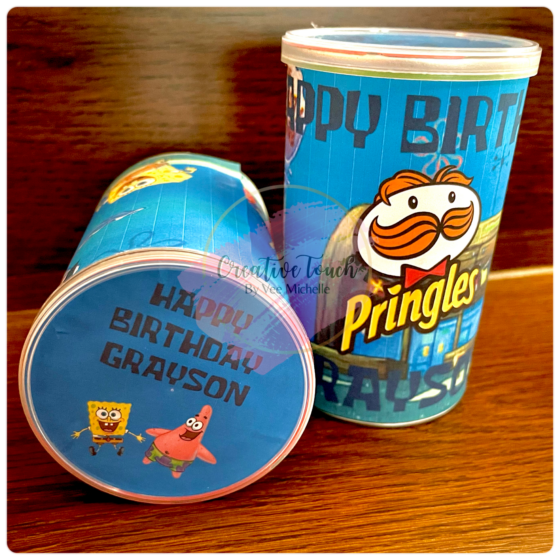 Custom Pringles Labels – Creative Touch By Vee Michelle