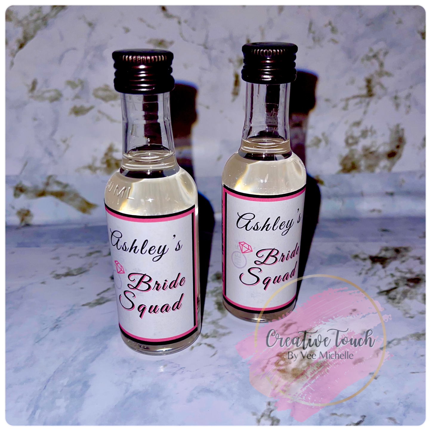 Custom Mini Alcohol Bottles (Labels Only)